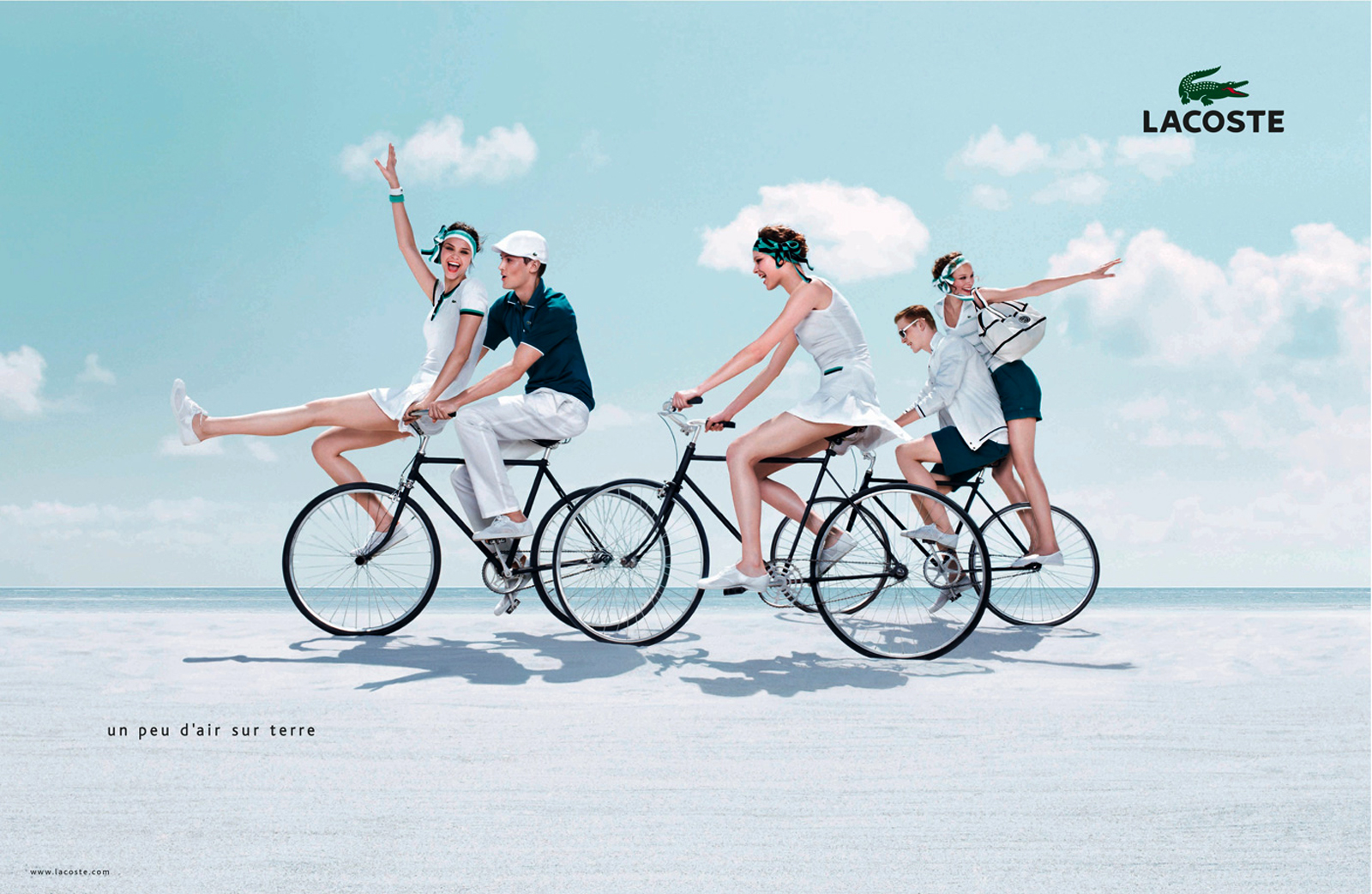 Advertising campaign is. Lacoste campaign. Креативный велосипед. Креативная реклама велосипедов. Реклама велосипедов.